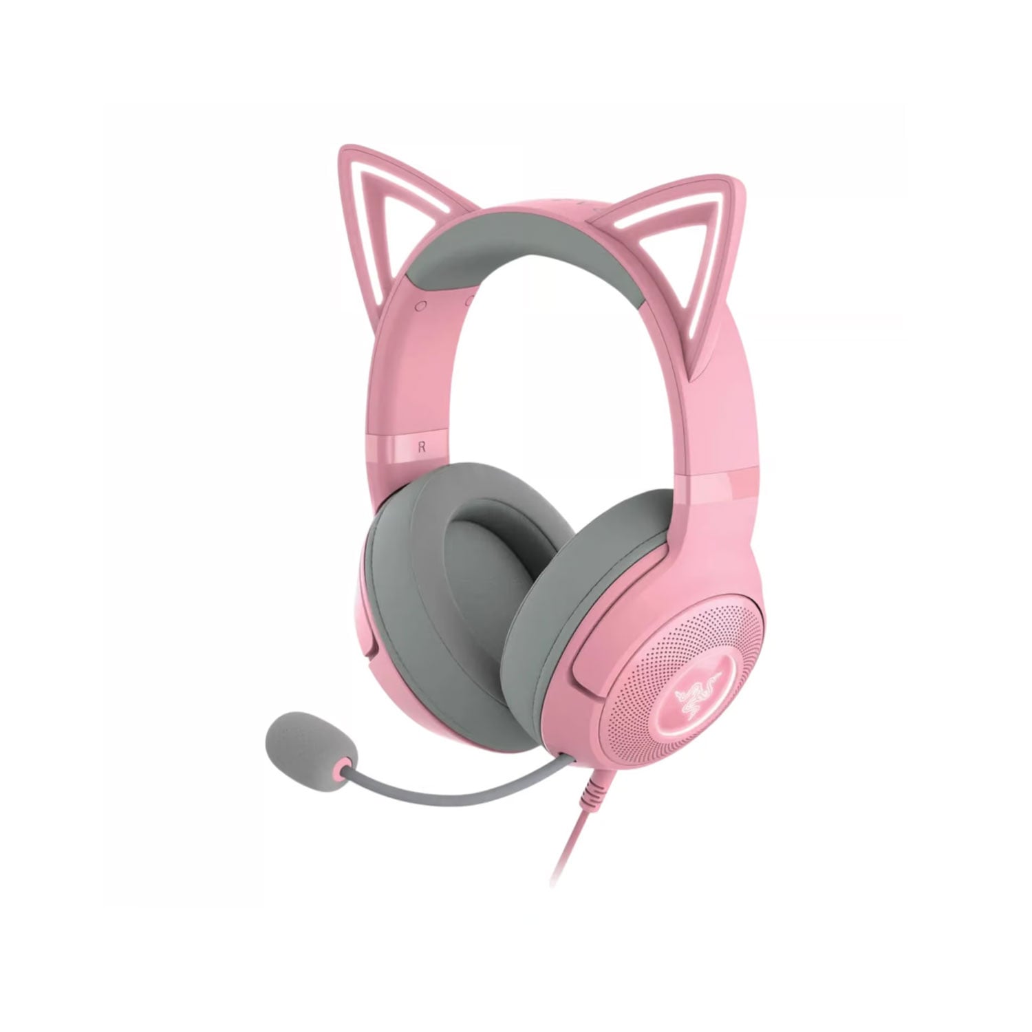 AUDÍFONOS GAMER RAZER KRAKEN KITTY V3 X MULTIPLATAFORMA 7.1 QUARTZ - 1