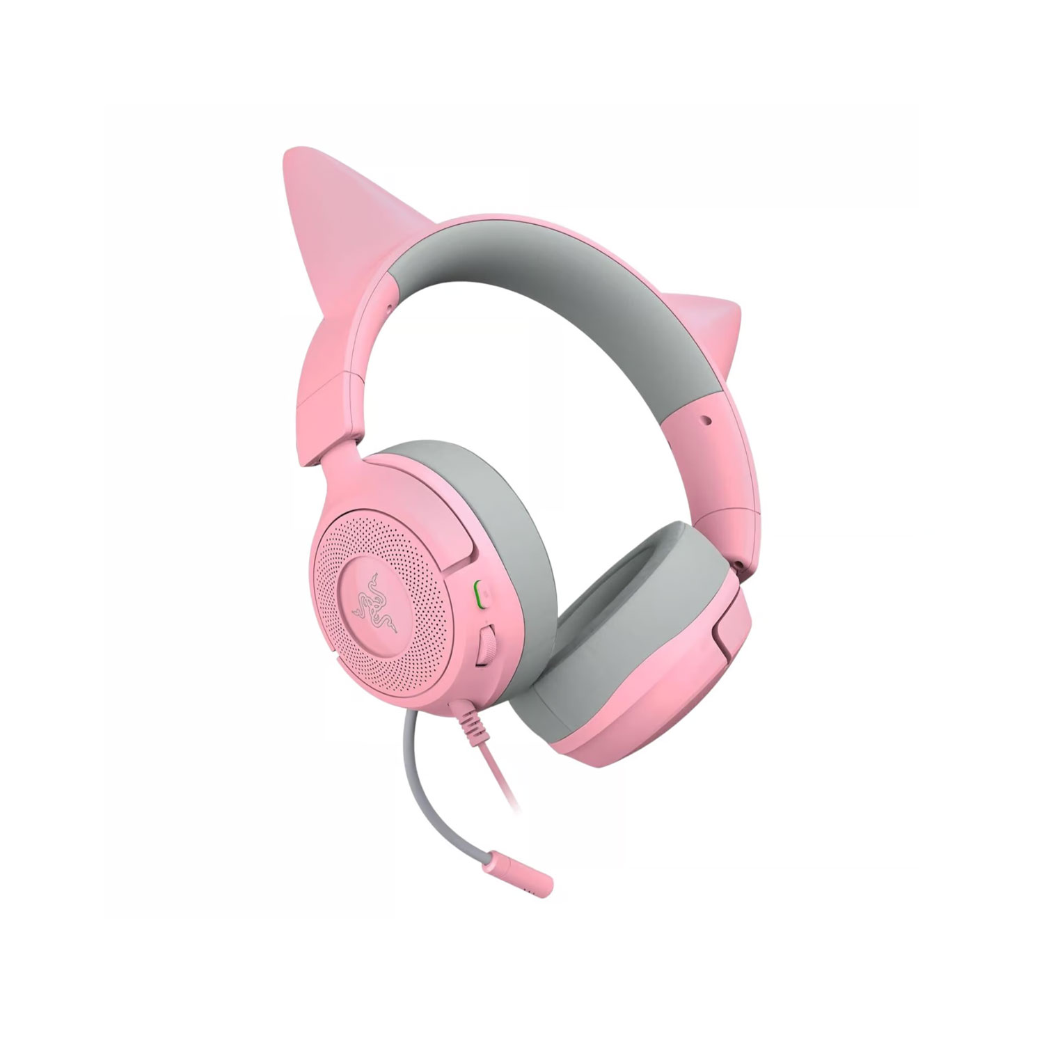 AUDÍFONOS GAMER RAZER KRAKEN KITTY V3 X MULTIPLATAFORMA 7.1 QUARTZ - 2