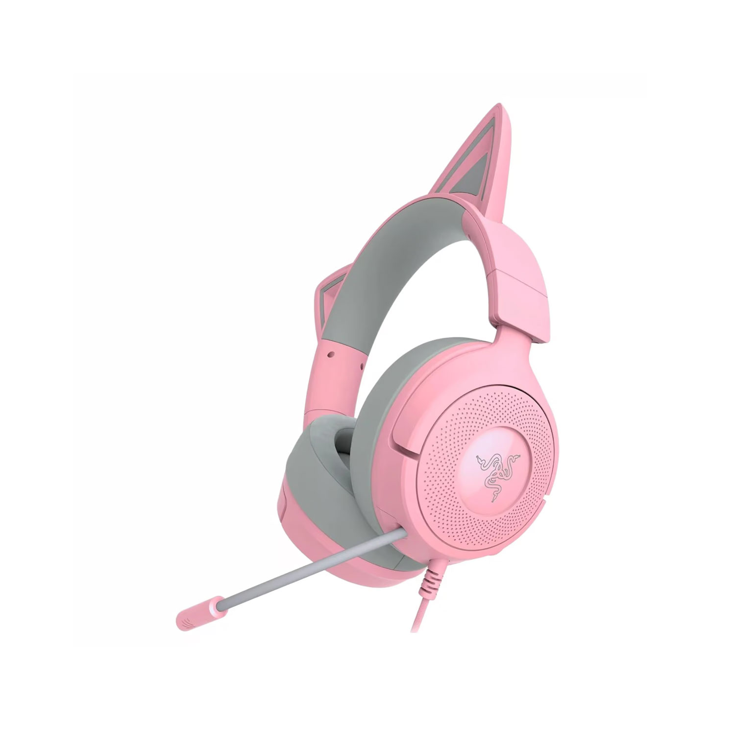 AUDÍFONOS GAMER RAZER KRAKEN KITTY V3 X MULTIPLATAFORMA 7.1 QUARTZ - 5