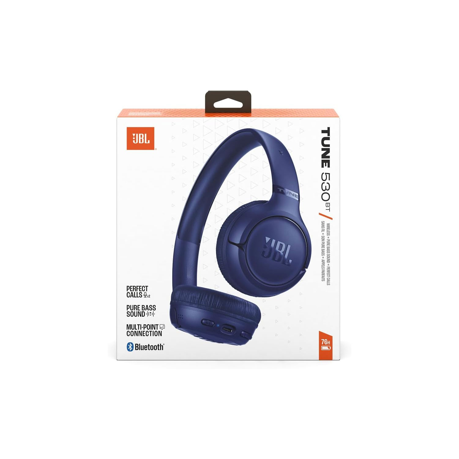AUDÍFONOS JBL TUNE 530BT WIRELESS AZUL - 6