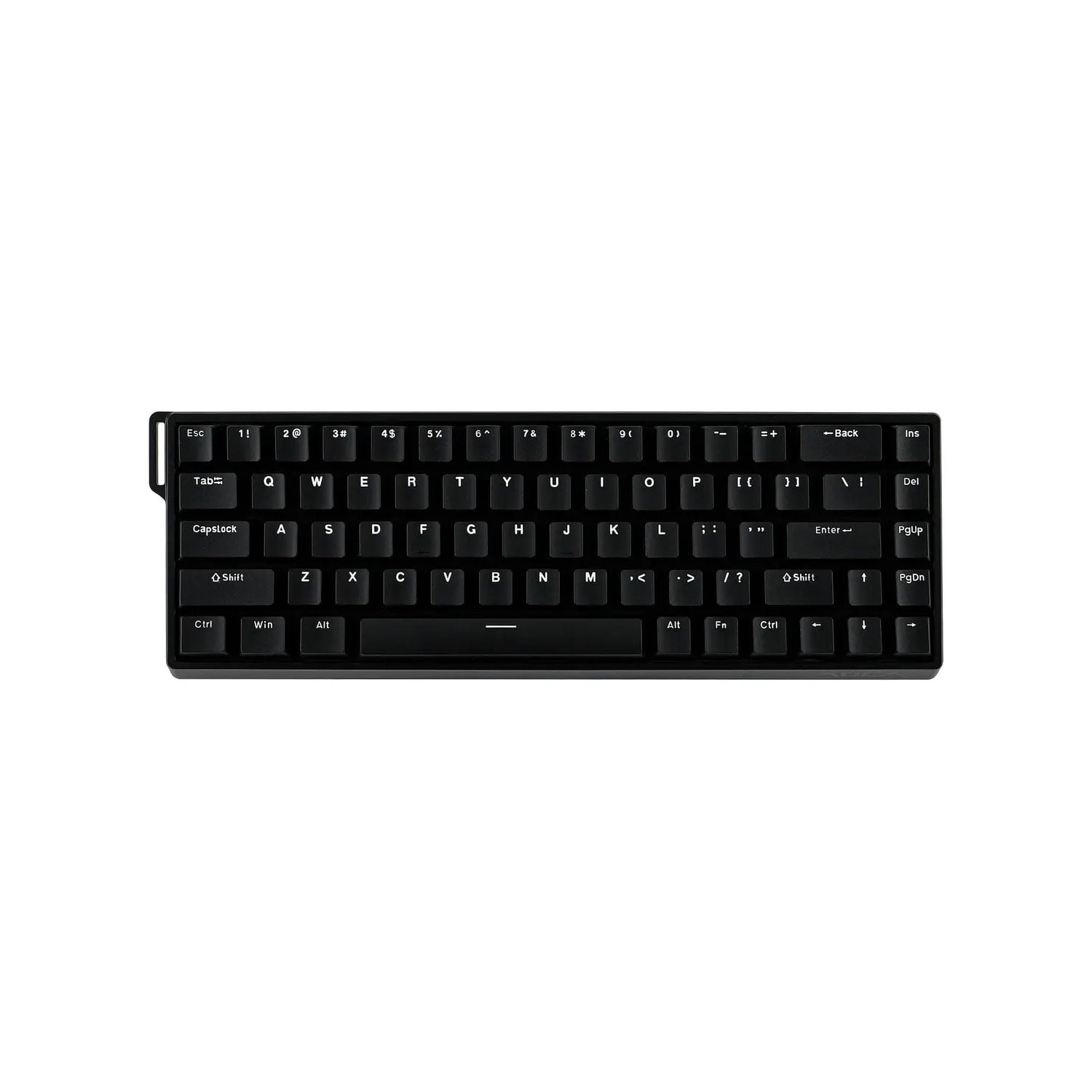 TECLADO GAMER AULA WIN68HE CABLEADO MAGNETIC SWITCH NEGRO/GREY WOOD - 1