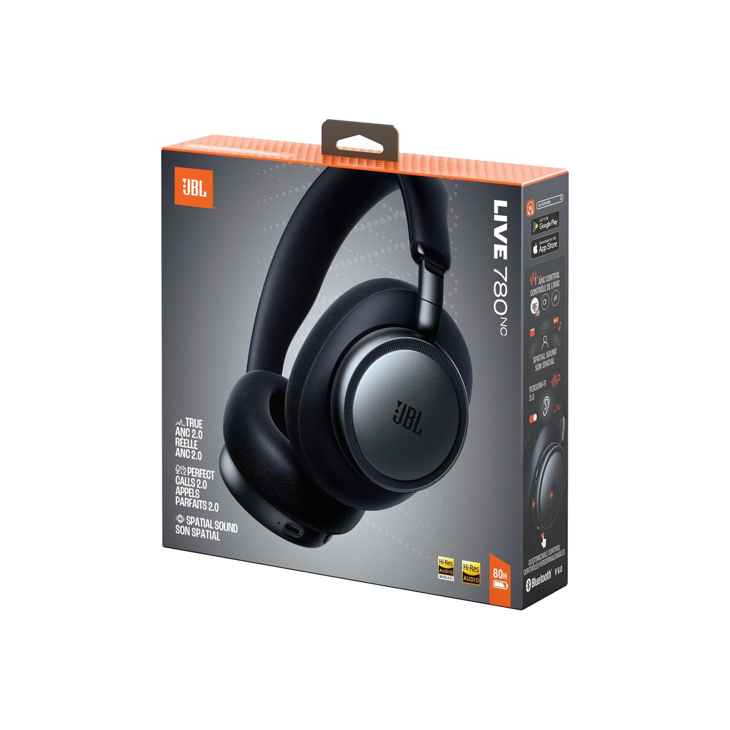 AUDÍFONOS JBL TUNE 780NC WIRELESS NEGRO - 6