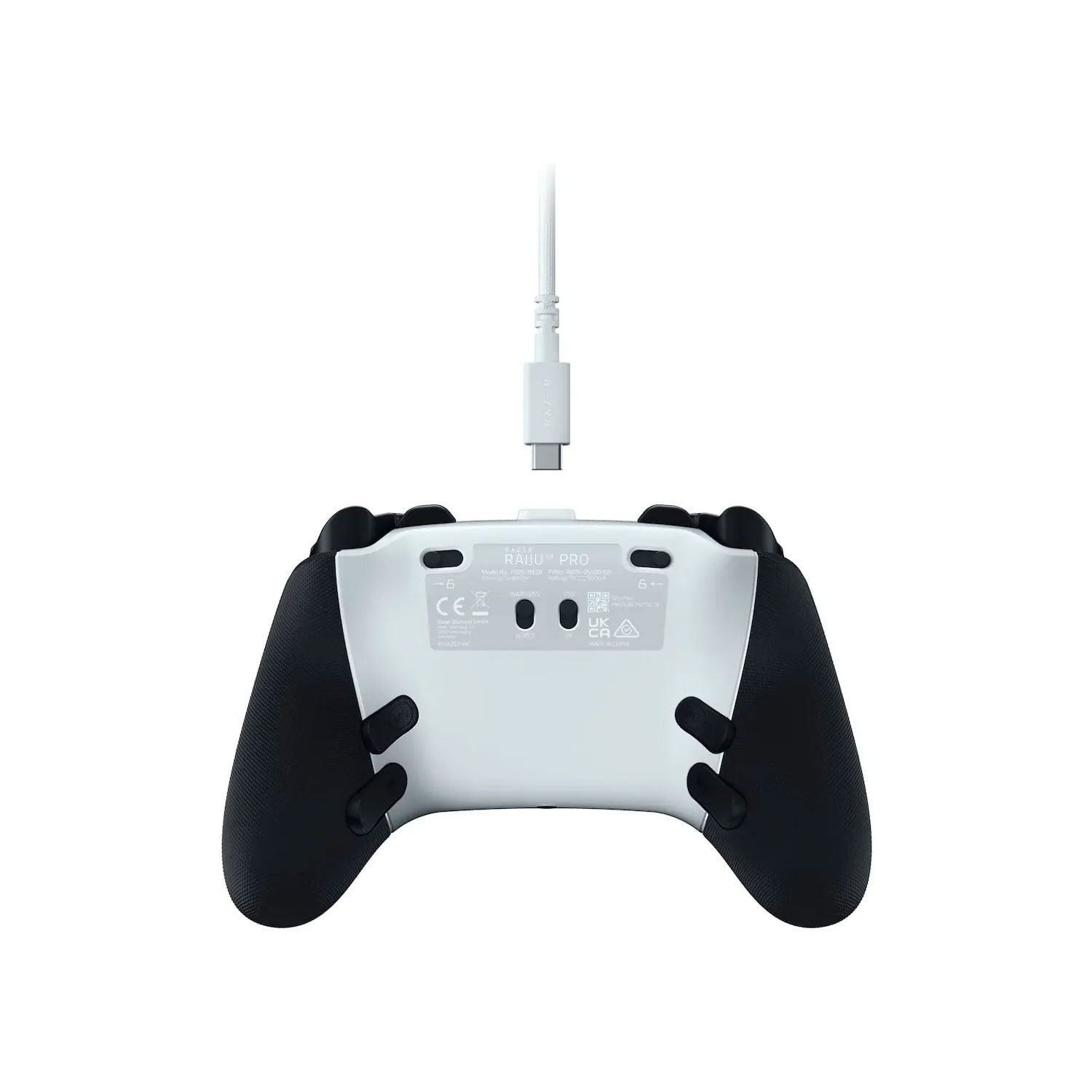 GAMEPAD RAZER RAIJU V3 PRO WIRELESS HYPERSPEED PARA PS5 Y PC BLANCO - 3