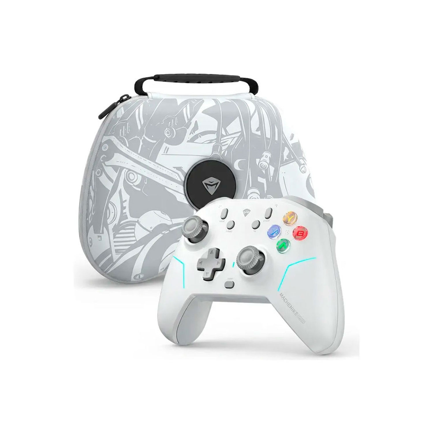 GAMEPAD GAMER MACHENIKE G6 V2 TRI-MODE BLANCO - 2