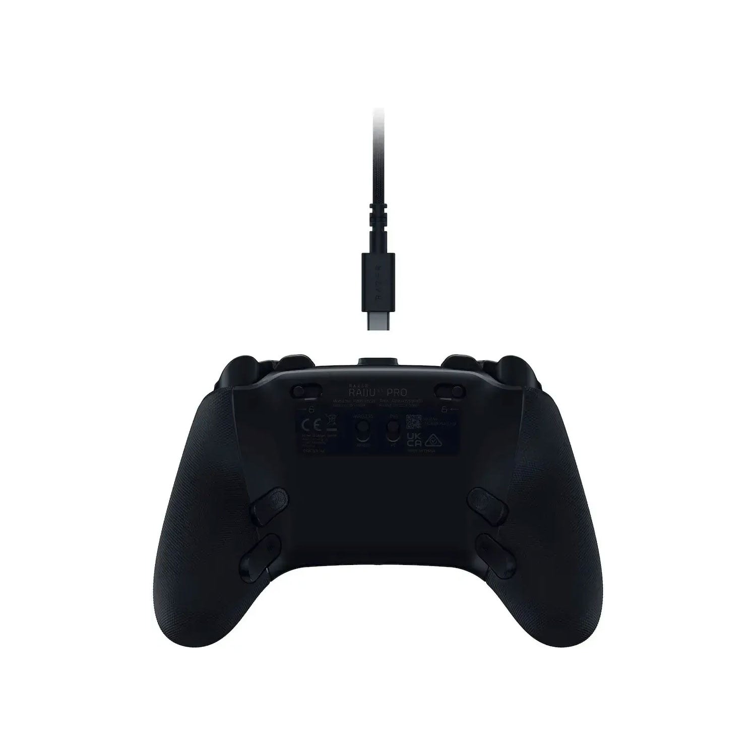GAMEPAD RAZER RAIJU V3 PRO WIRELESS HYPERSPEED PARA PS5 Y PC NEGRO - 4