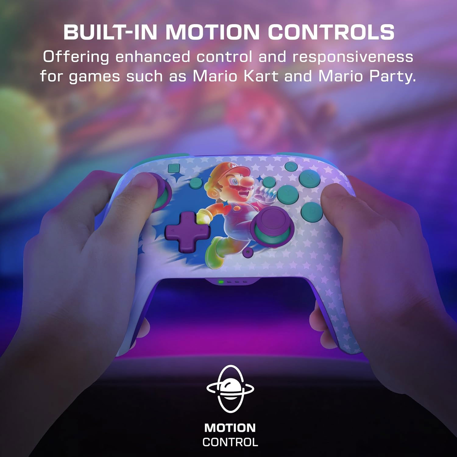 CONTROL INALÁMBRICO TURTLE BEACH INVINCIBLE MARIO REMATCH PARA NINTENDO SWITCH - 3