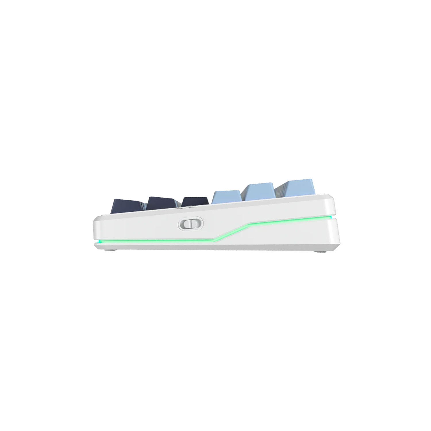 TECLADO GAMER AULA F87 PRO V2 INALÁMBRICO INGLÉS STAR VECTOR SWITCH WHITE/BLUE/DARK PURPLE - 4