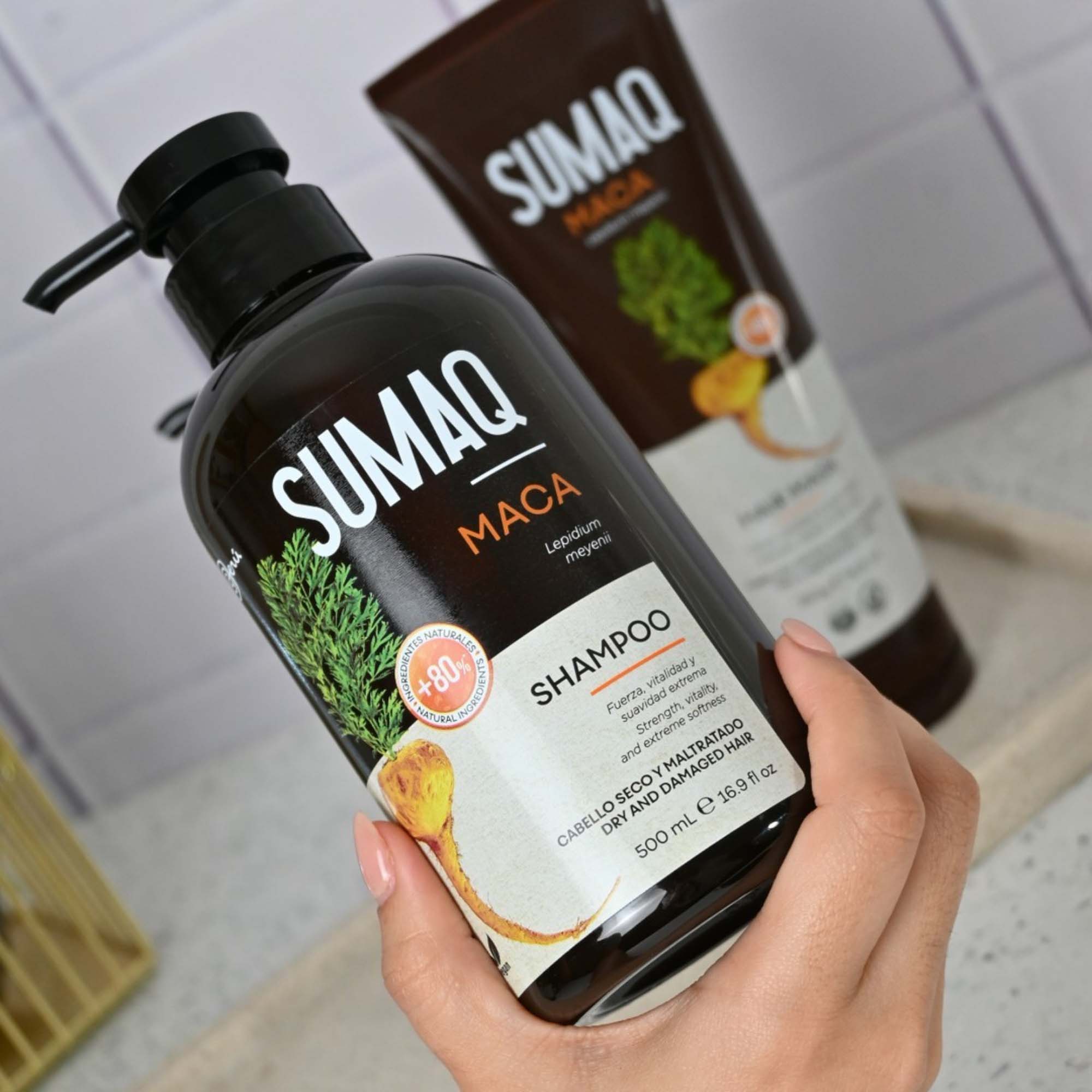 SHAMPOO SUMAQ MACA X 500 ML - 6