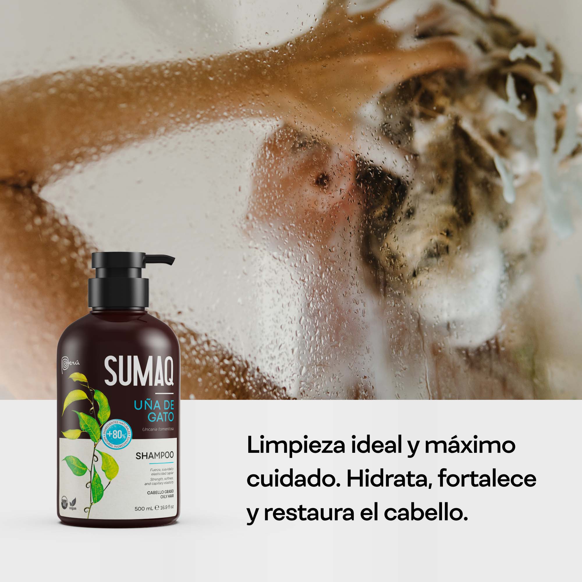 SHAMPOO SUMAQ 500ML UÑA GATO - 4