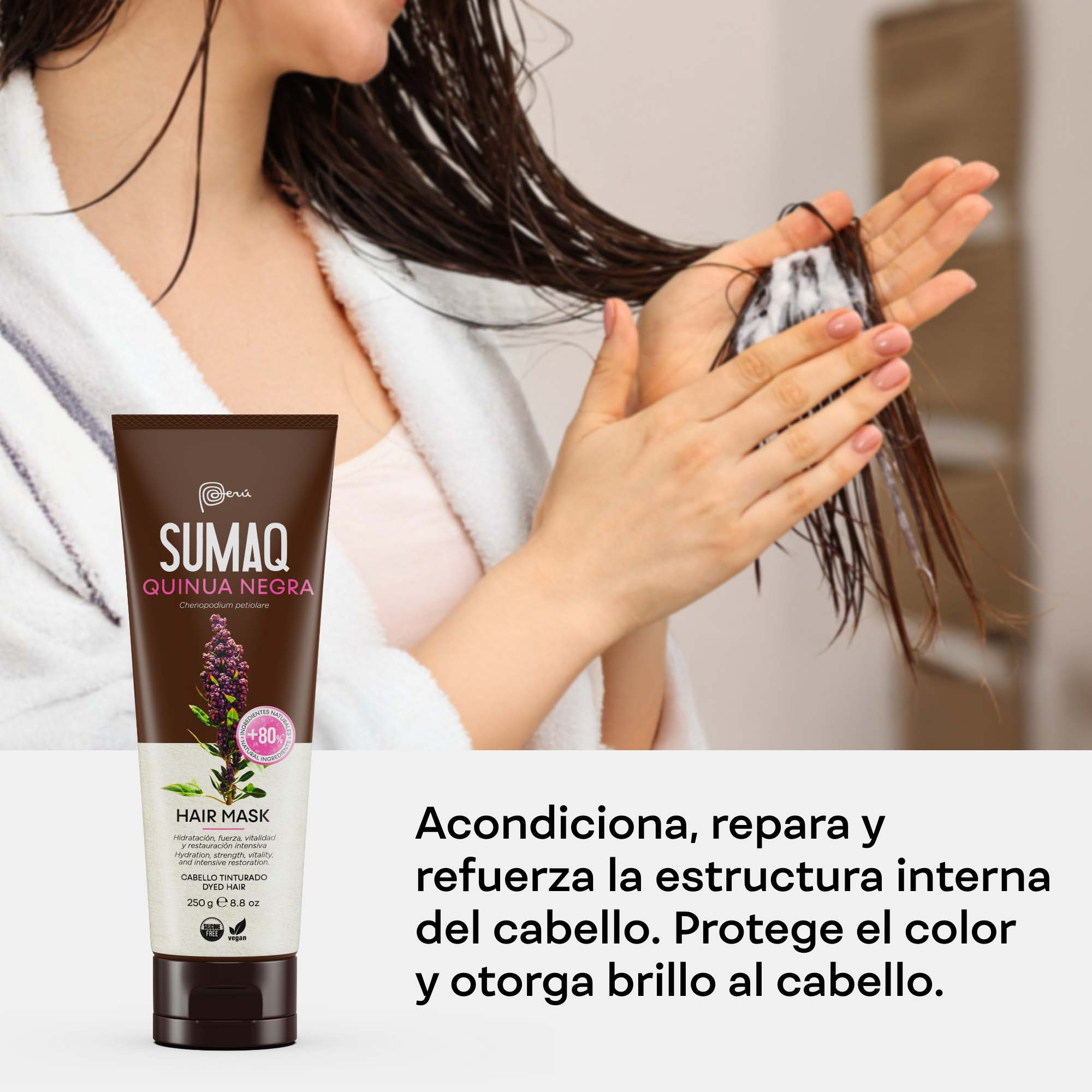 MASCARILLA SUMAQ 250G QUINUA NEGRA - 2