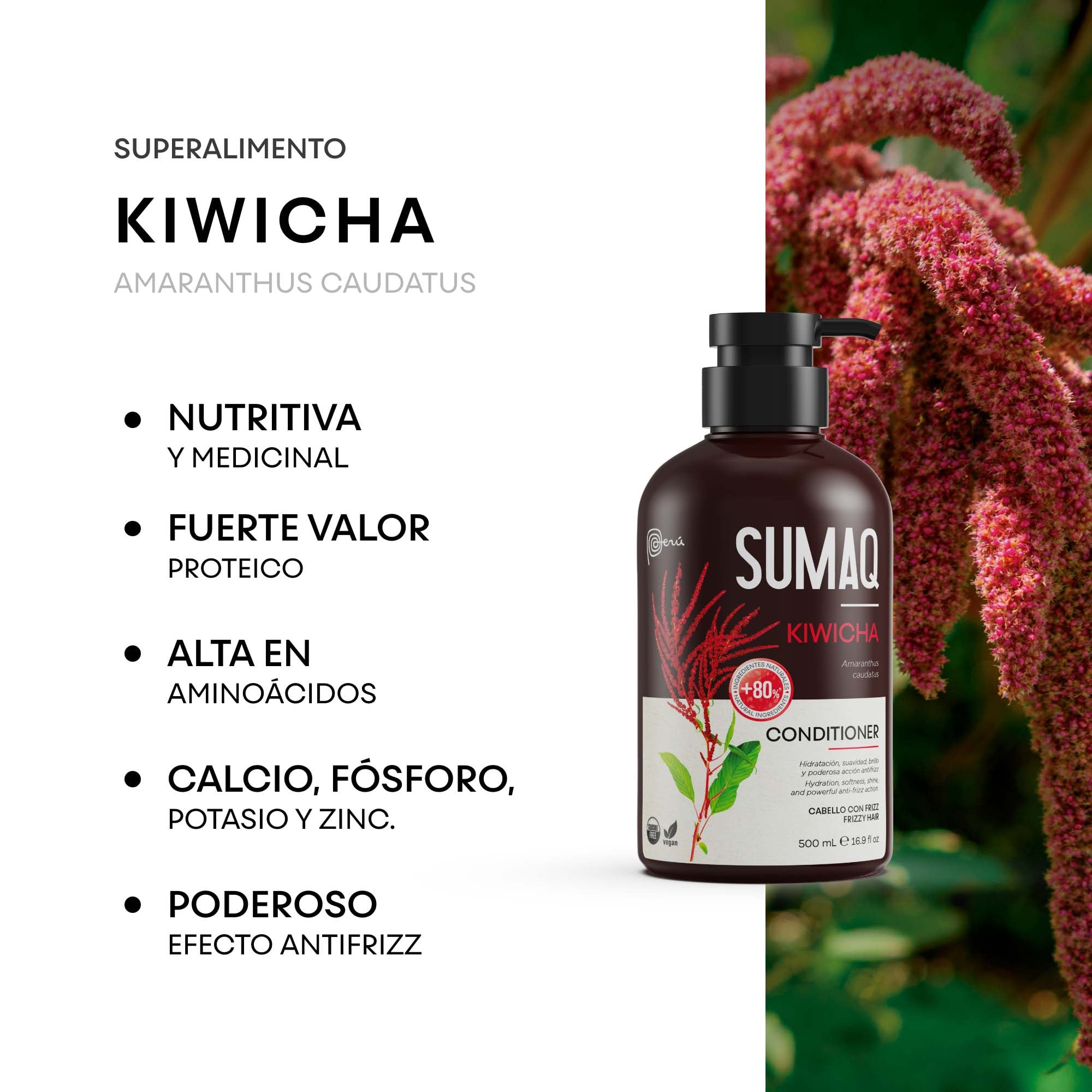 ACONDICIONADOR SUMAQ 500ML KIWICHA - 2
