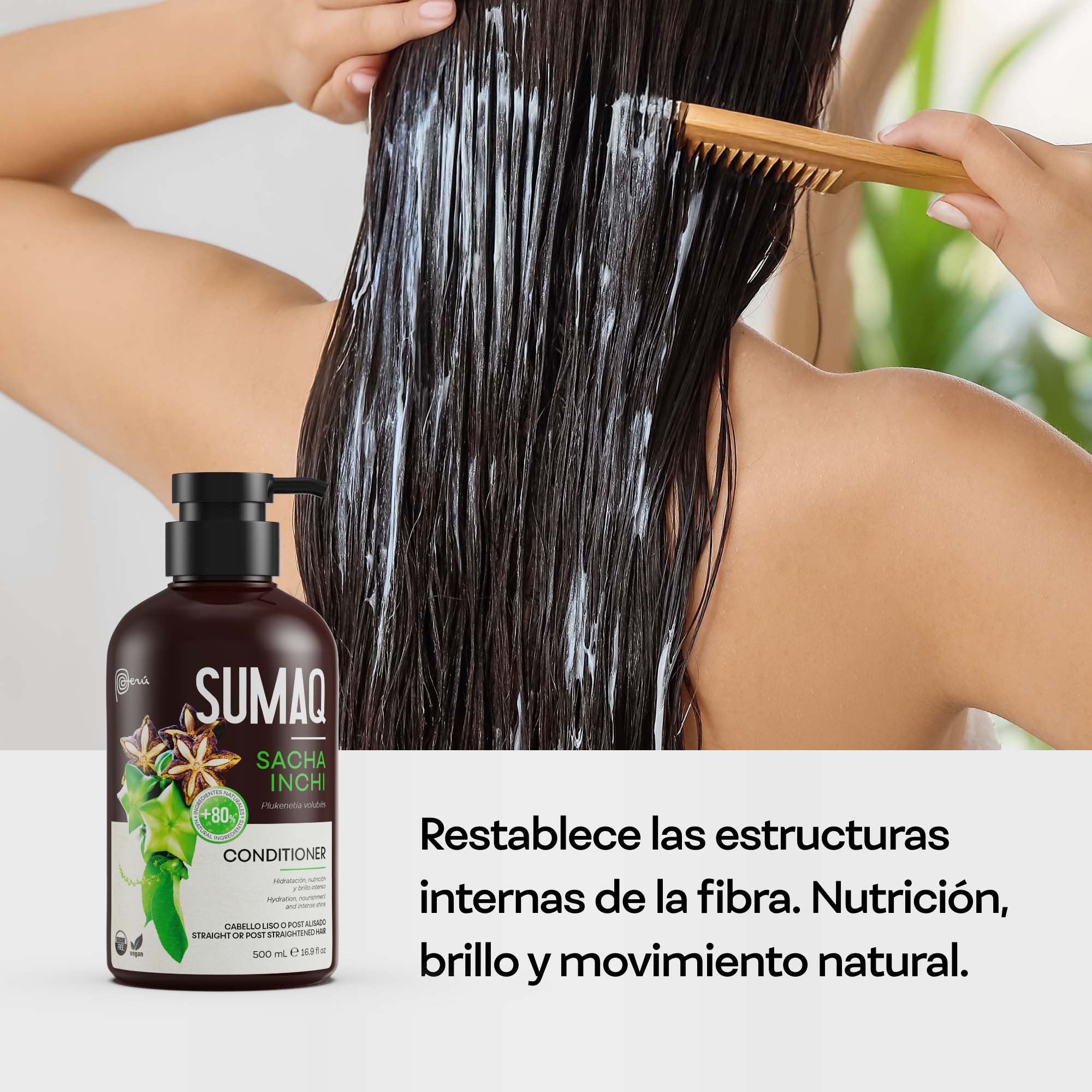 ACONDICIONADOR SUMAQ 500ML SACHA INCHI - 4
