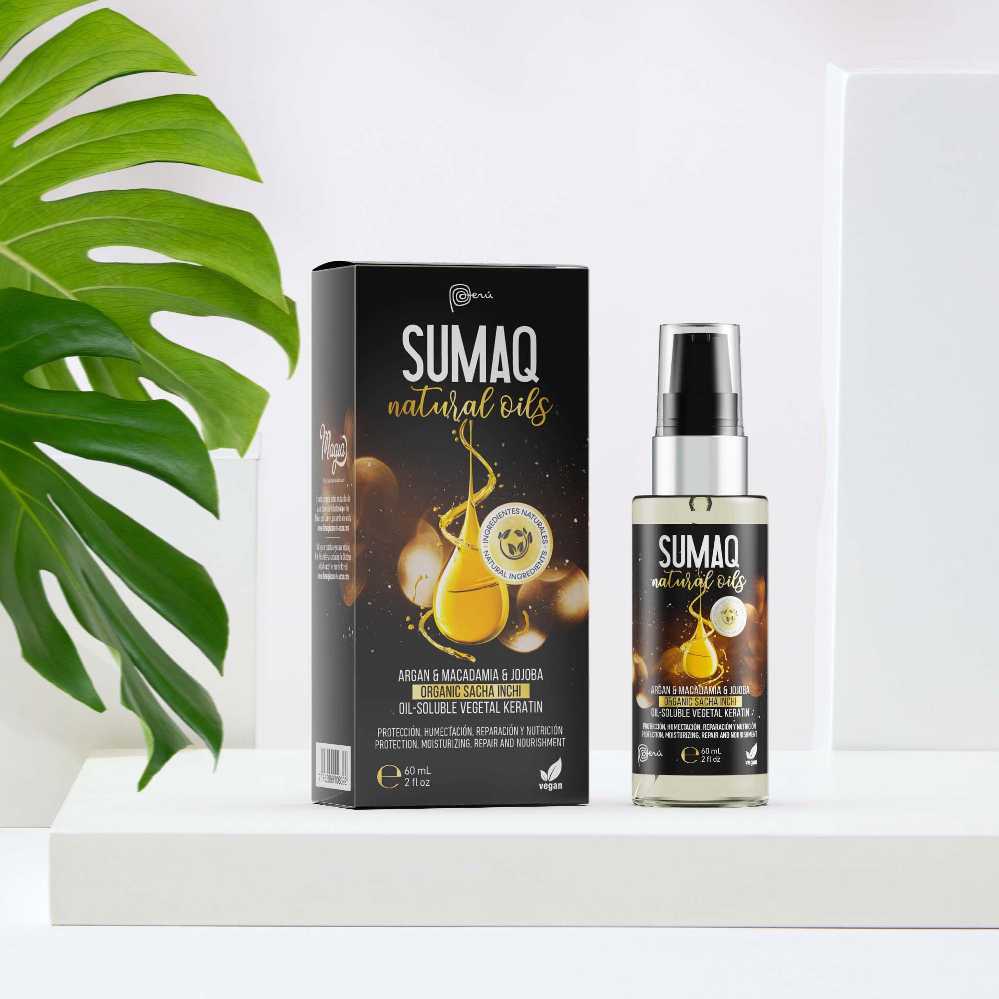 TRATAMIENTO SUMAQ 60ML NATURALS OILS - 3