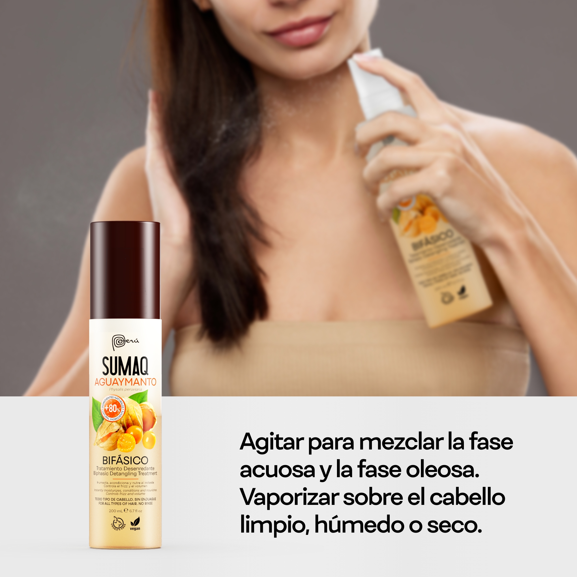 TRATAMIENTO SUMAQ BIFÁSICO AGUAYMANTO X 200 ML - 6