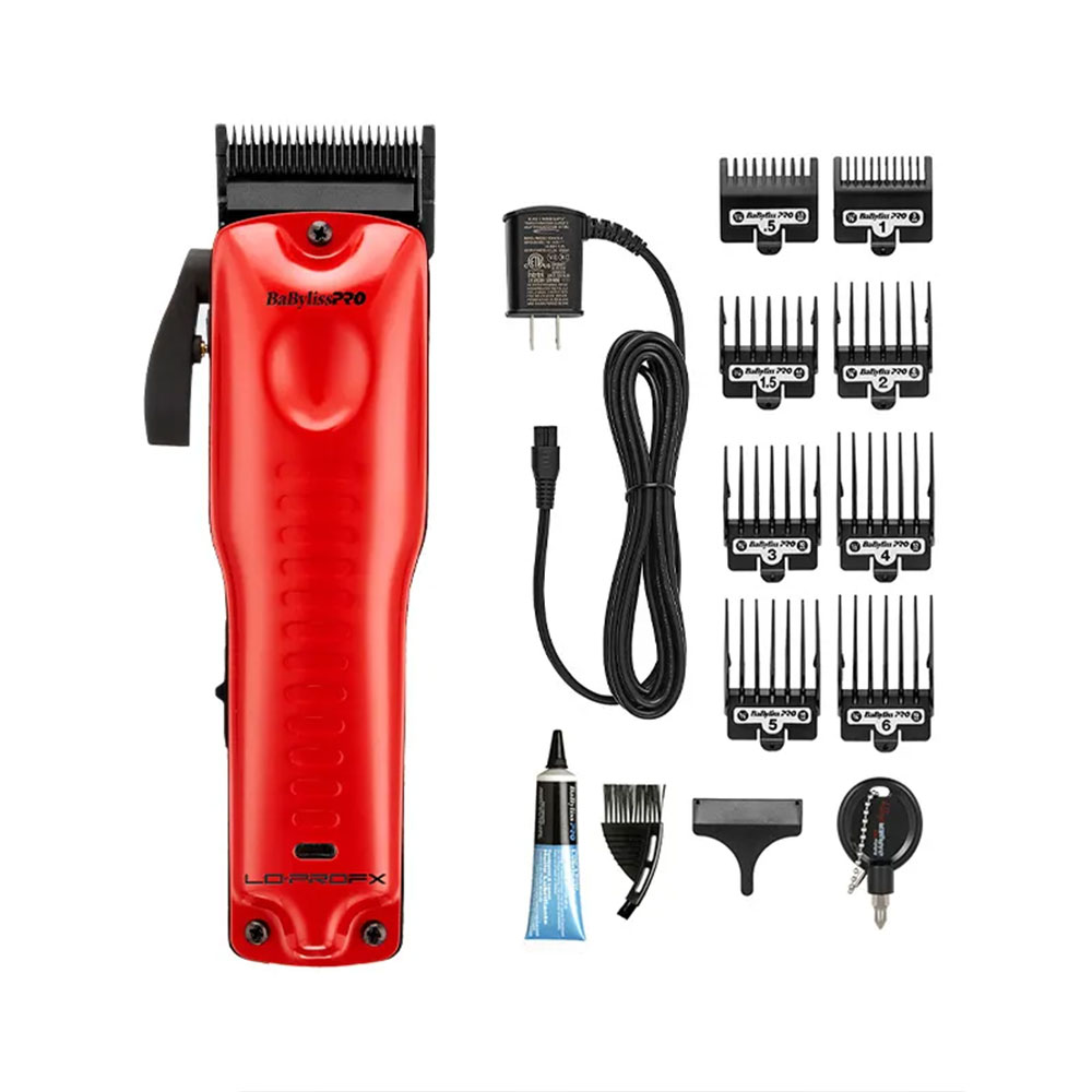 CORTADORA BARBEROLOGY LO-PRO FX RED - 4