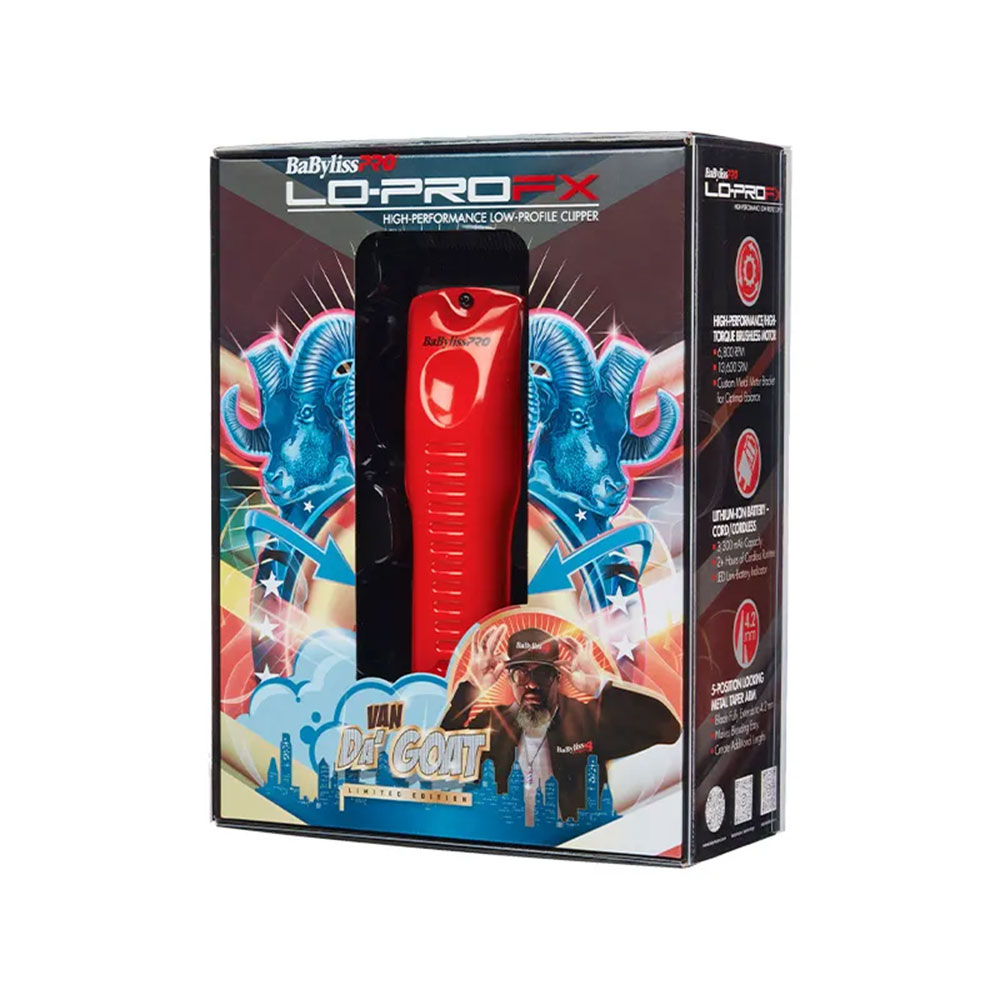 CORTADORA BARBEROLOGY LO-PRO FX RED - 6