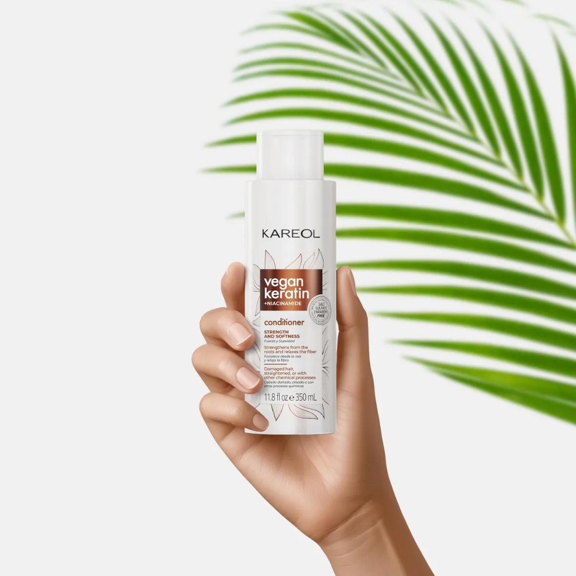 ACONDICIONADOR KAREOL KERATINA VEGANA + NIACINAMIDE X 350 ML - 2