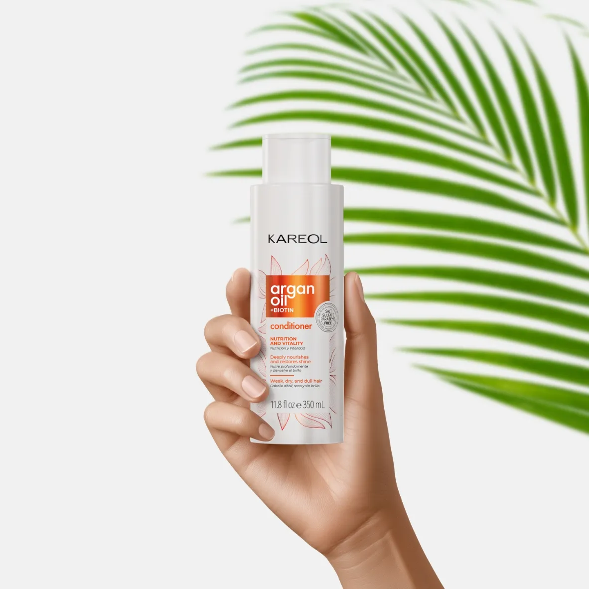 ACONDICIONADOR KAREOL ARGAN OIL + BIOTINA X 350 ML - 2
