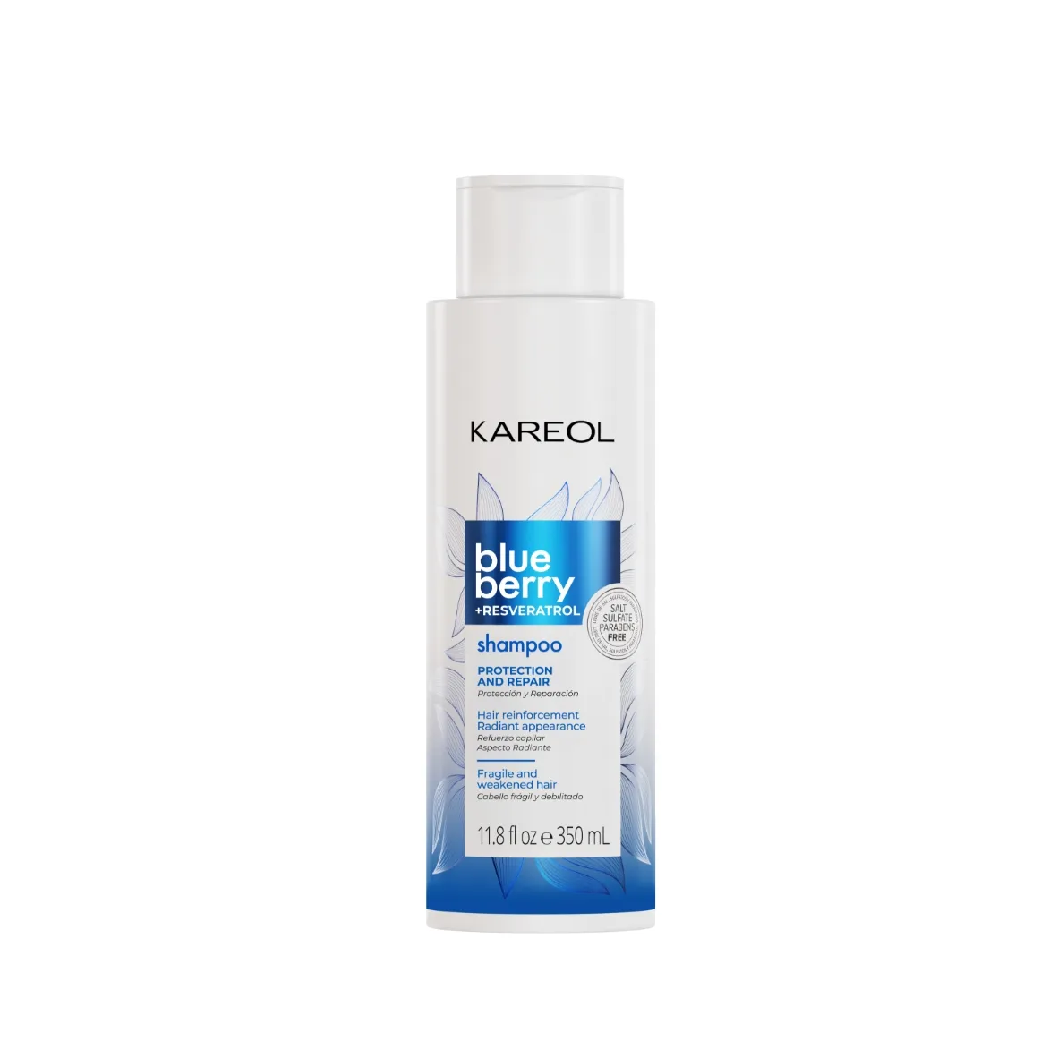 SHAMPOO KAREOL BLUEBERRY + RESVERATROL X 350 ML - 1