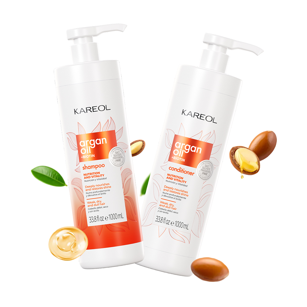 SHAMPOO KAREOL ARGAN OIL + BIOTINA X 1000 ML - 2