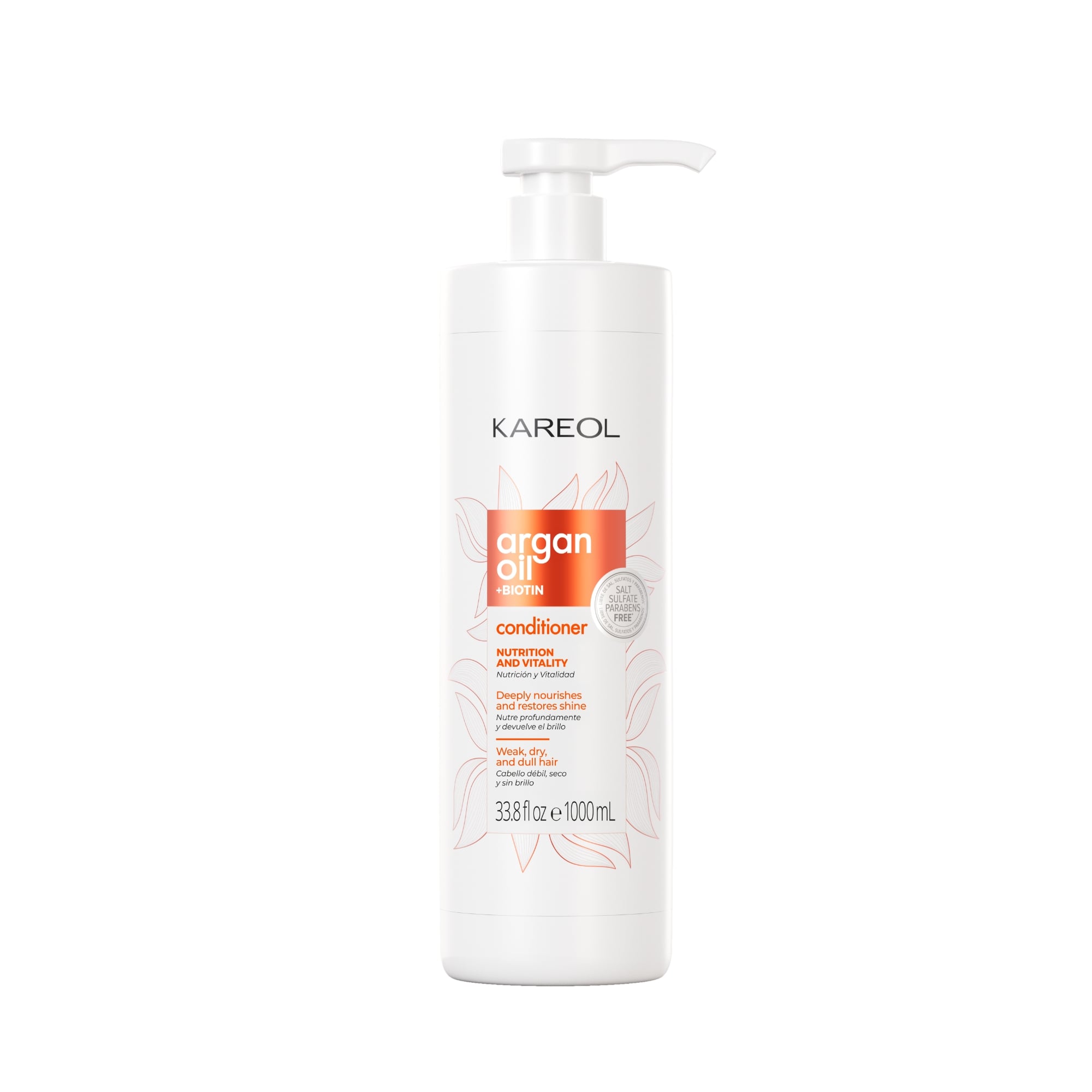 ACONDICIONADOR KAREOL ARGAN OIL + BIOTINA X 1000 ML - 1