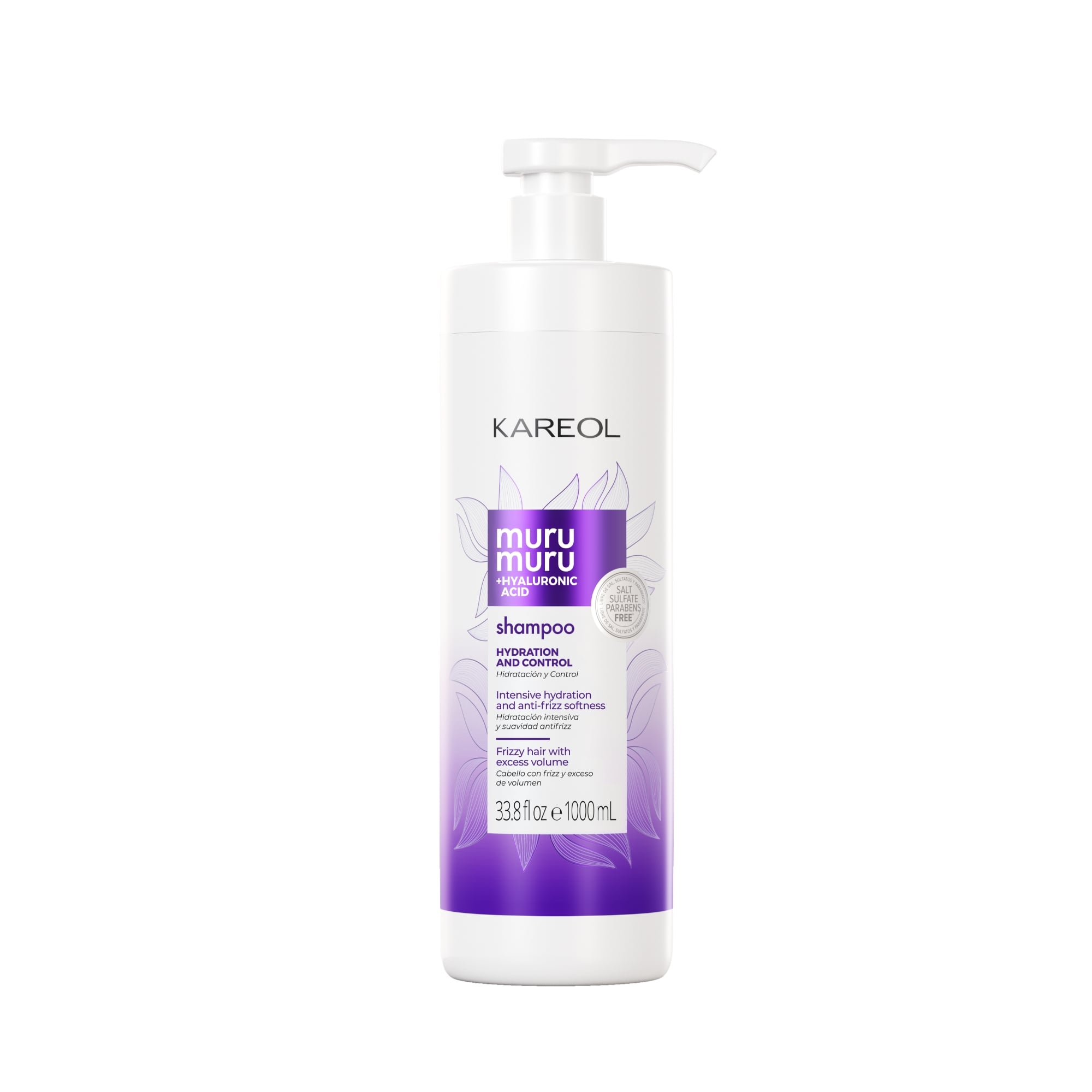 SHAMPOO KAREOL MURUMURU + ÁCIDO HYALURÓNICO X 1000 ML - 1