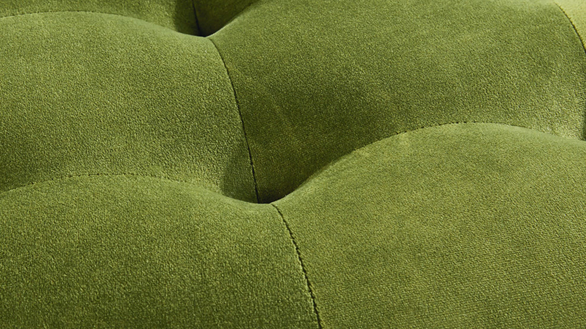 PUFF HOME PREMIUM LILY VERDE CAPITONEADO - 2