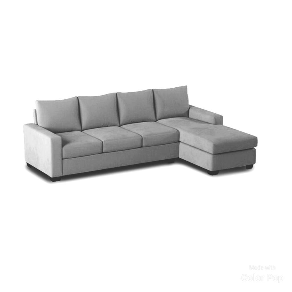 SECCIONAL HOME PREMIUM PAOLA GRIS DERECHO - 1