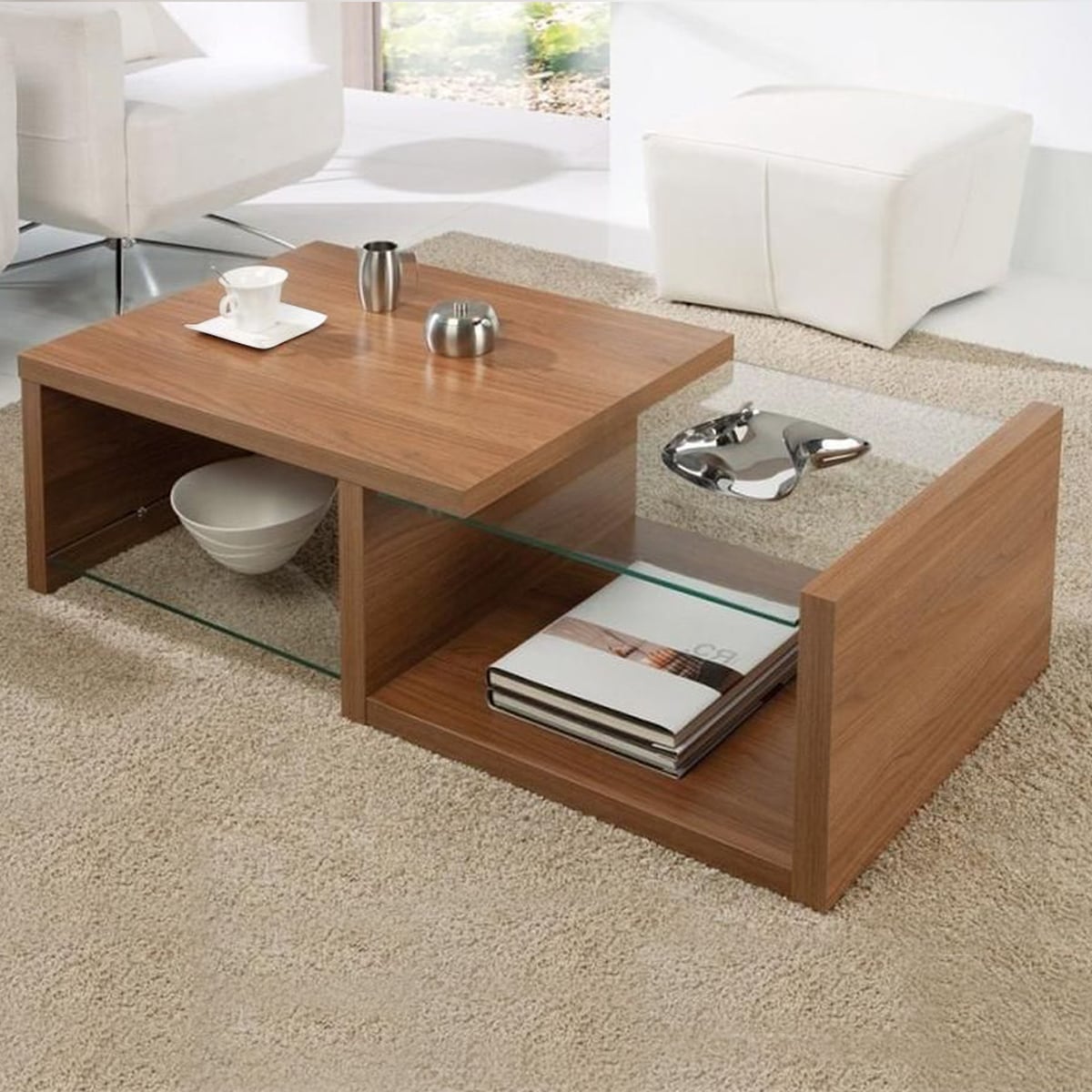 MESA DE CENTRO HOME PREMIUM MELANIE NATURAL - 2