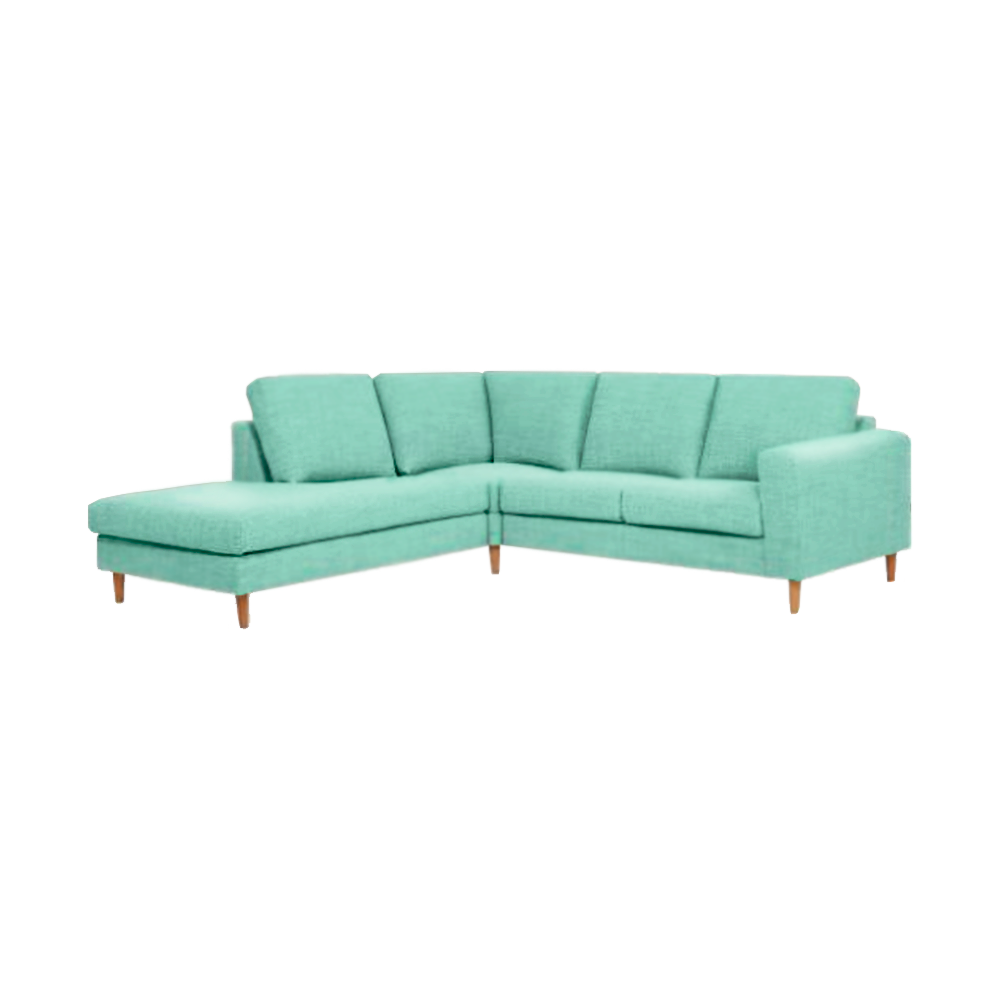 SECCIONAL HOME PREMIUM NINY VERDE AGUA IZQUIERDO - 1