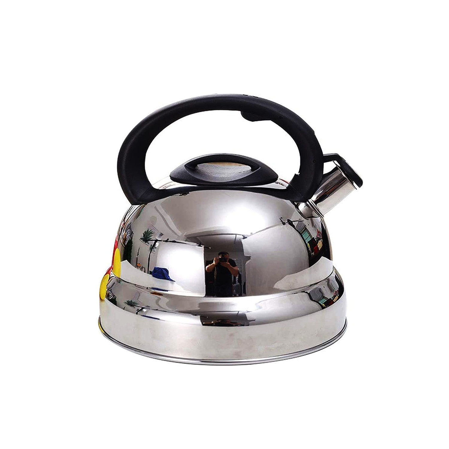 TETERA 2.5 LITROS FLAMBERG ACERO INOXIDABLE NEGRO - 2