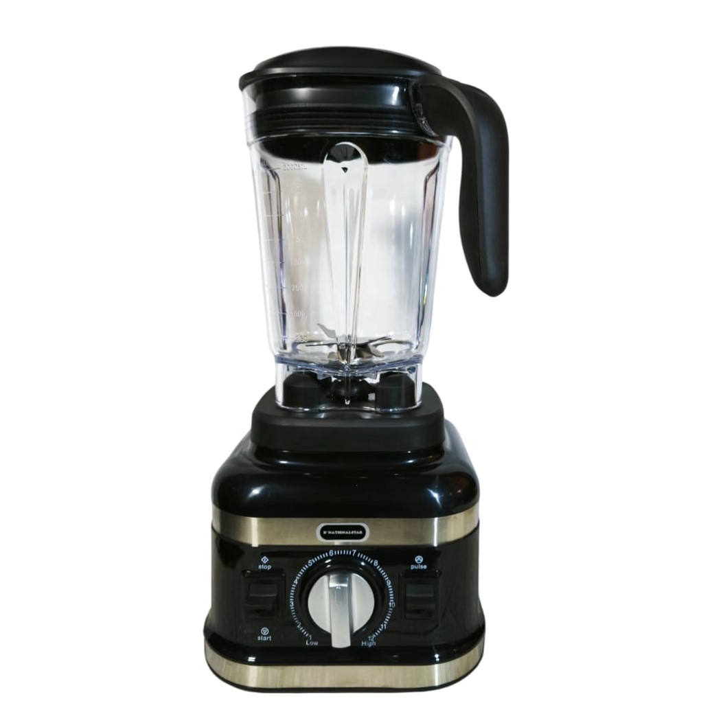 LICUADORA INDUSTRIAL DNATIONALSTAR 2 LITROS 2500 WATTS - NEGRO - 1