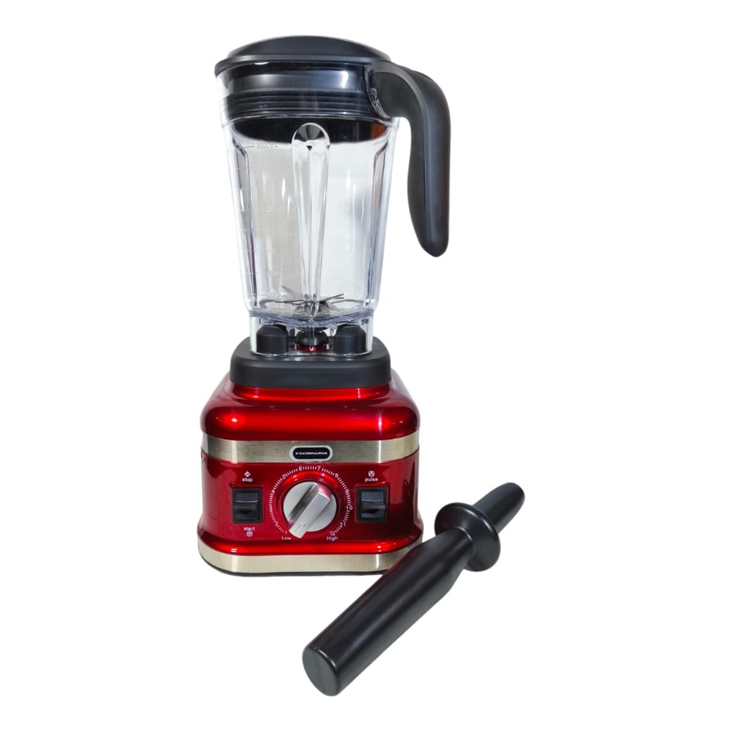 LICUADORA INDUSTRIAL DNATIONALSTAR 2 LITROS 2500 WATTS - ROJO - 2