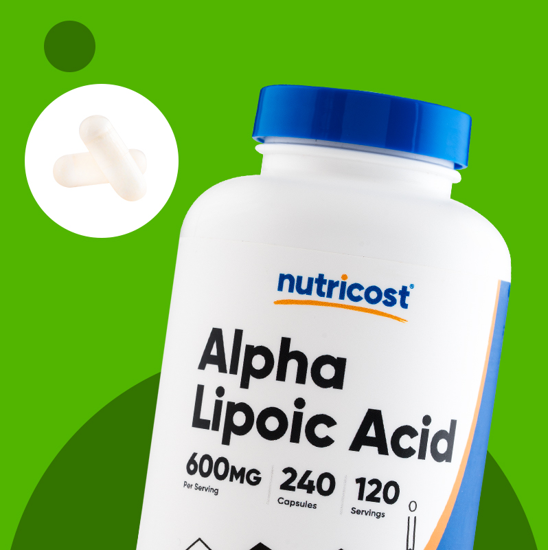 ÁCIDO ALFA LIPÓICO - NUTRICOST - 240 CÁPSULAS - 7