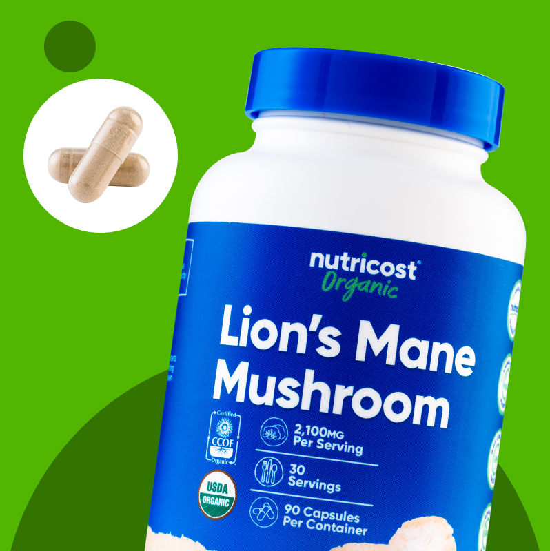 MELENA DE LEON - NUTRICOST - 90 CÁPSULAS - 7