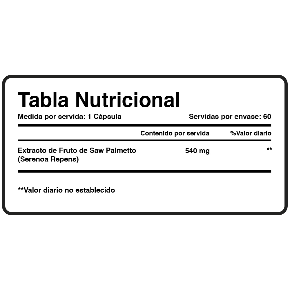 SAWPALMETTO - XTRALIFE - 60 CÁPSULAS - 4