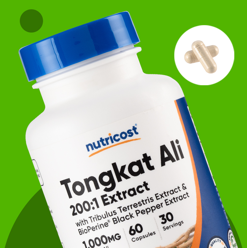 TONGKAT ALI - NUTRICOST - 60 CÁPSULAS - 7