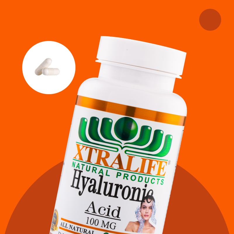 ÁCIDO HIALURÓNICO - XTRALIFE - 60 CÁPSULAS - 6