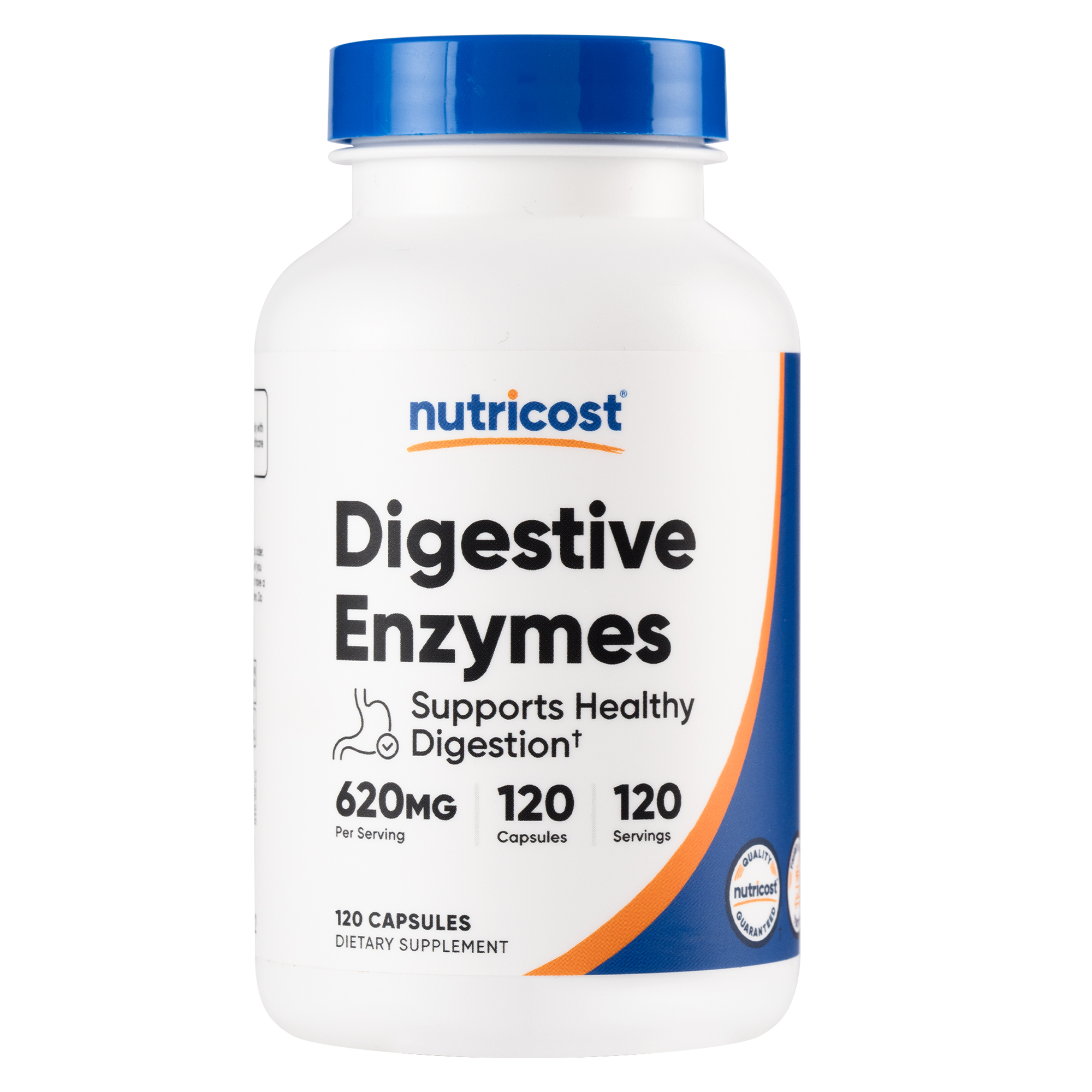 ENZIMAS DIGESTIVAS - NUTRICOST - 120 CÁPSULAS - 1