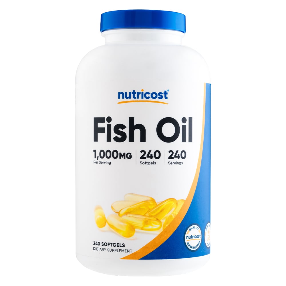 FISH OIL - NUTRICOST - 240 SOFTGELS - 1