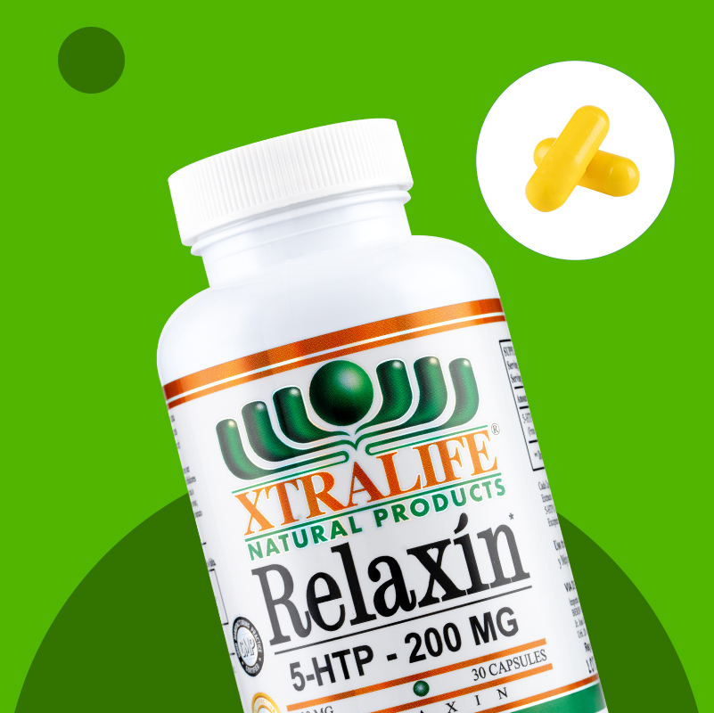 RELAXIN 5 HTP - XTRALIFE - 30 CÁPSULAS - 7