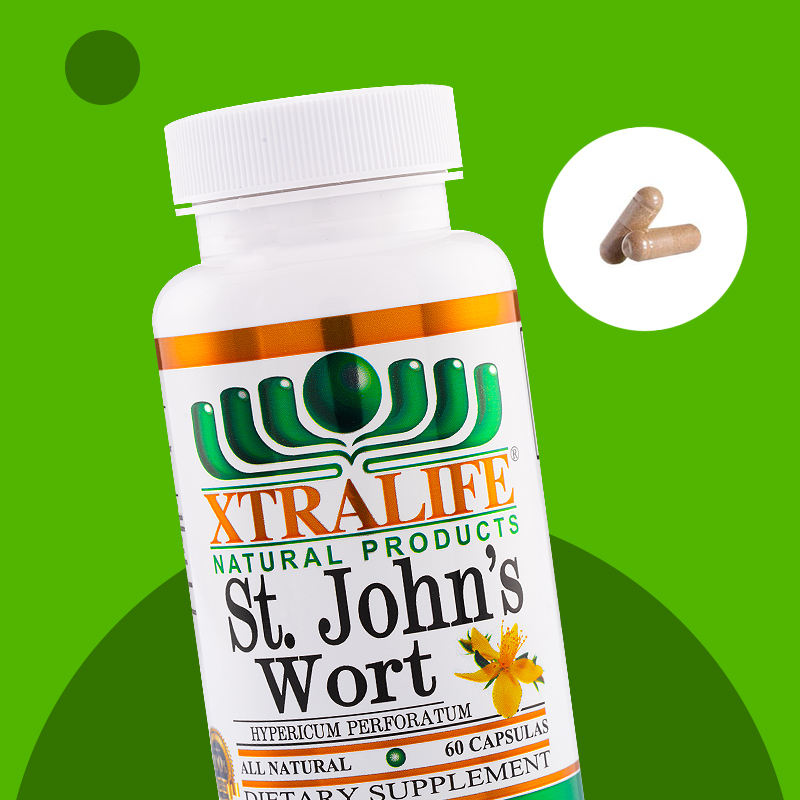HIERBA DE SAN JUAN - XTRALIFE - 60 CÁPSULAS - 6