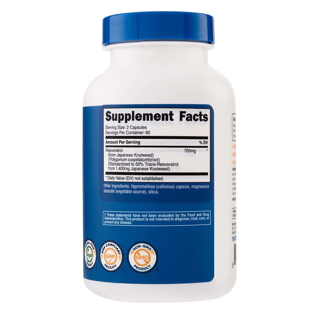 RESVERATROL - NUTRICOST - 120 CÁPSULAS - 2