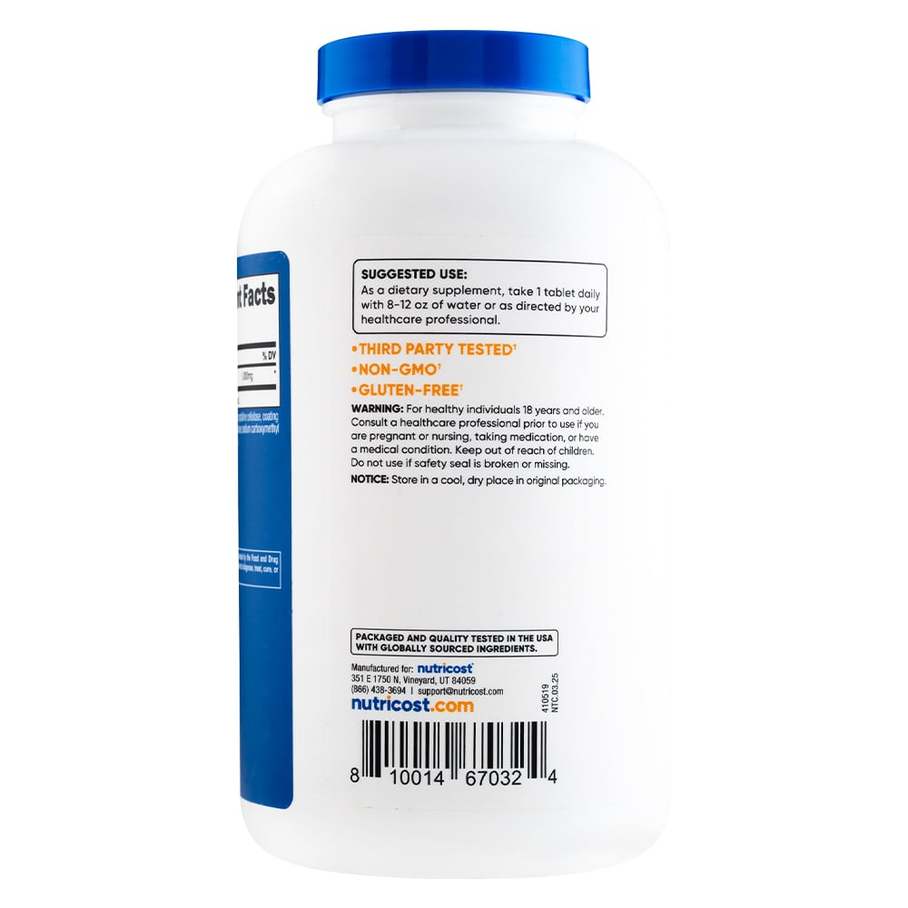 L-ARGININA - NUTRICOST - 300 TABLETAS - 2