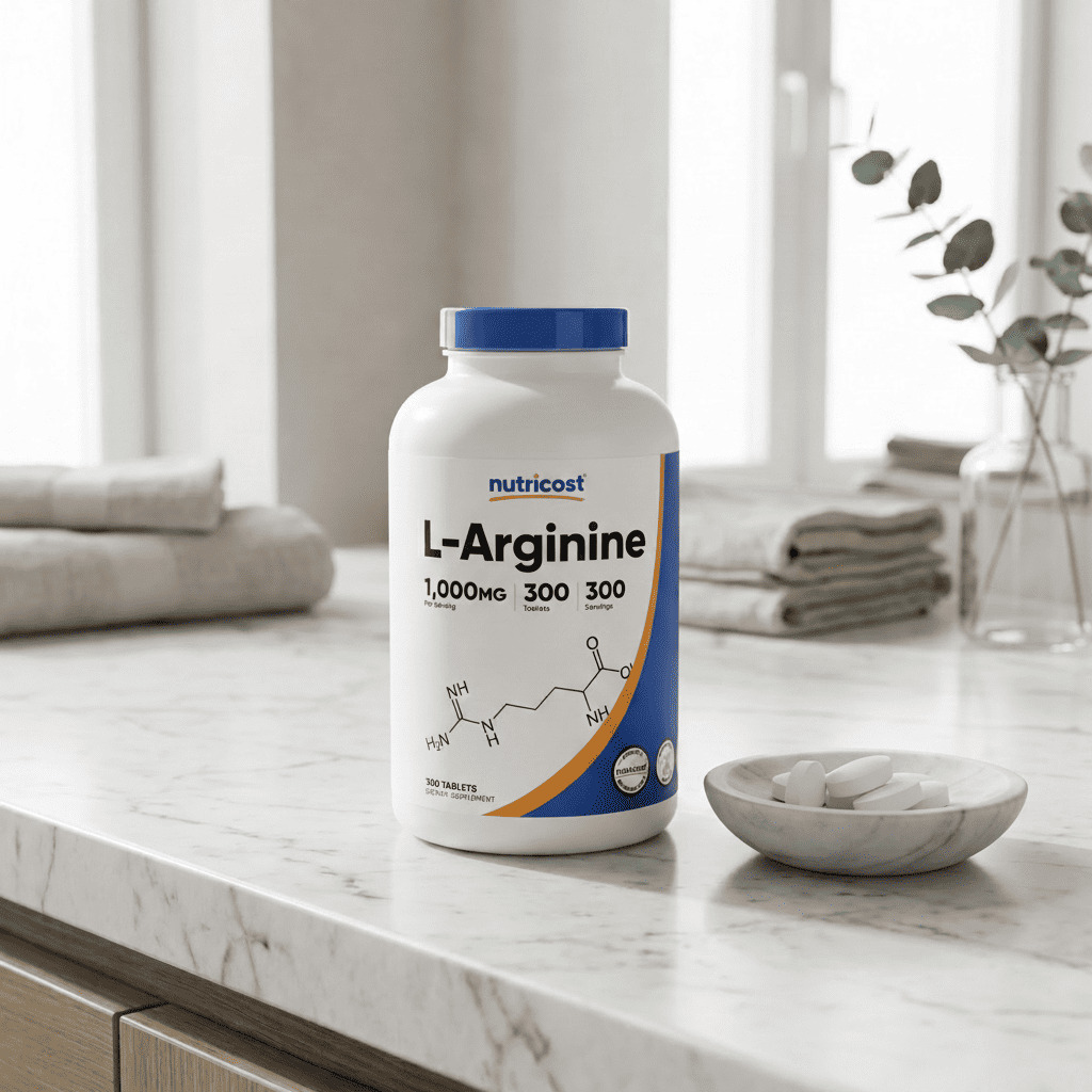 L-ARGININA - NUTRICOST - 300 TABLETAS - 6