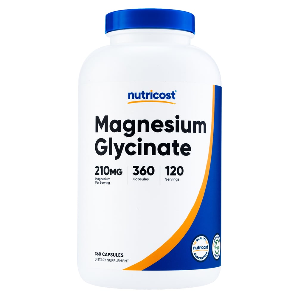 GLICINATO MAGNESIO - NUTRICOST - 360 CÁPSULAS - 1