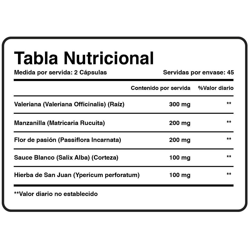 VALERIANA - XTRALIFE - 90 CÁPSULAS - 4