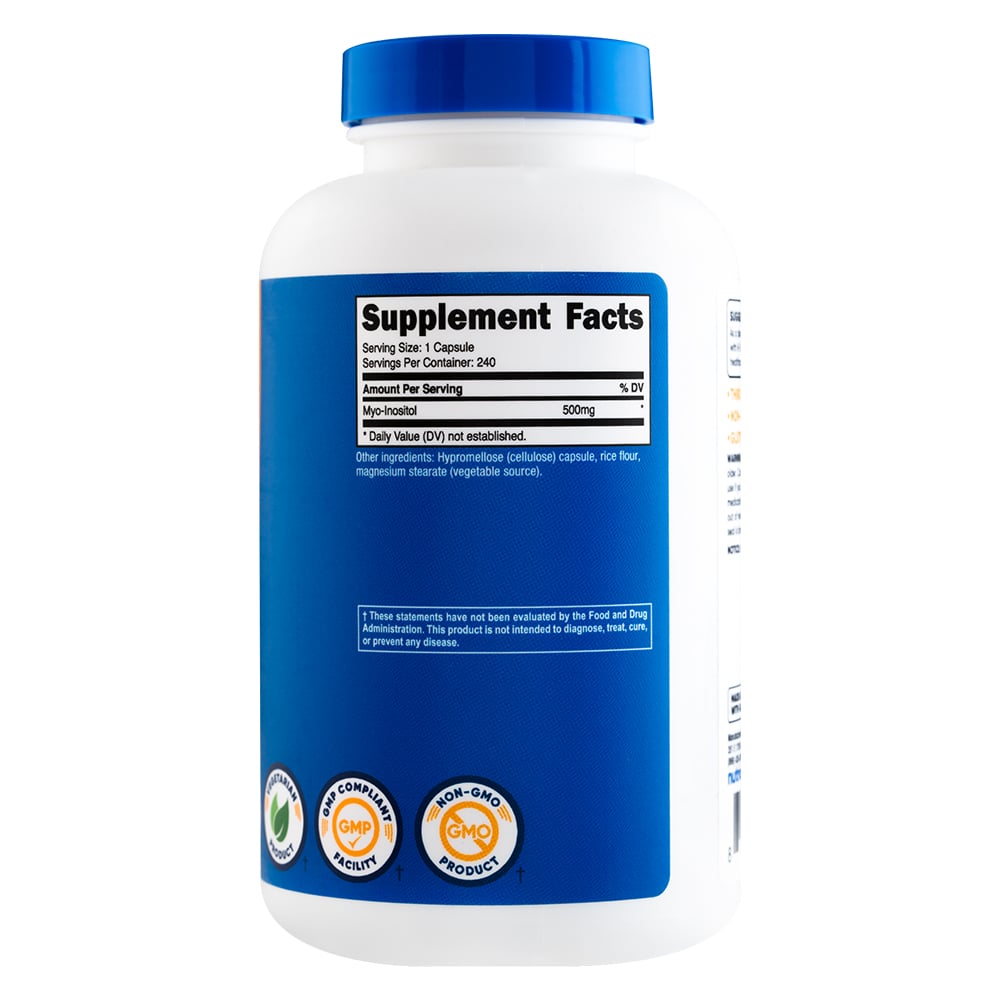 INOSITOL - NUTRICOST - 240 CÁPSULAS - 3