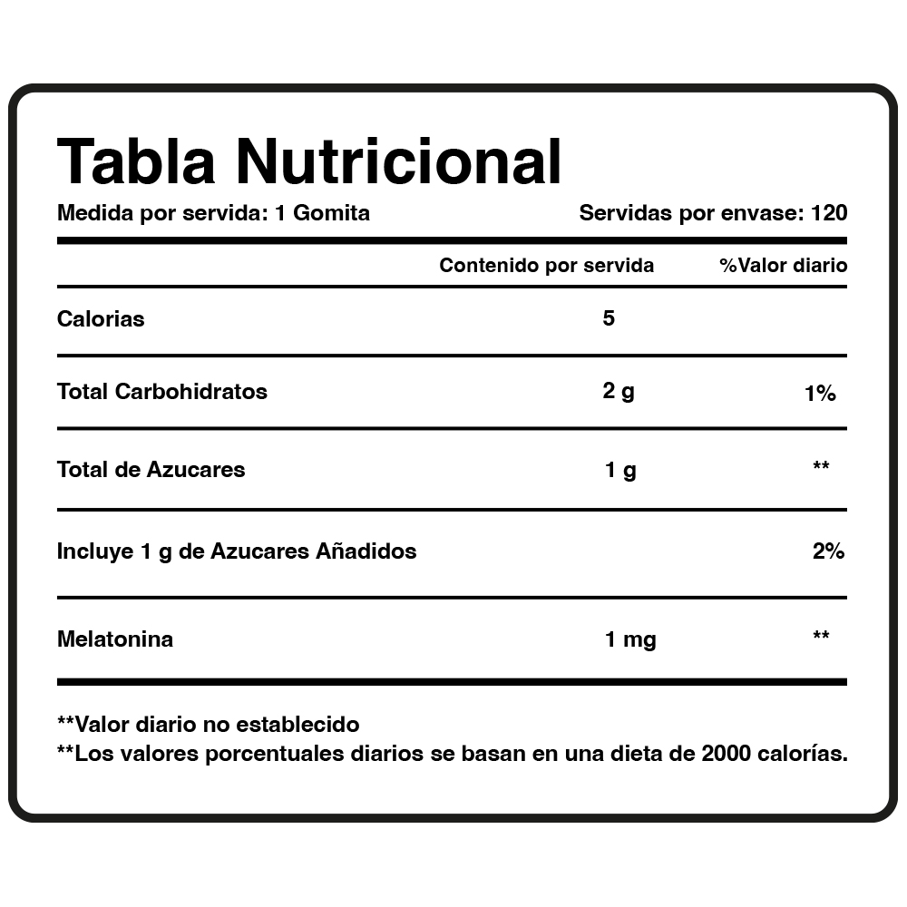 MELATONINA GOMITAS NIÑOS - NUTRICOST - 120 GOMITAS - 5