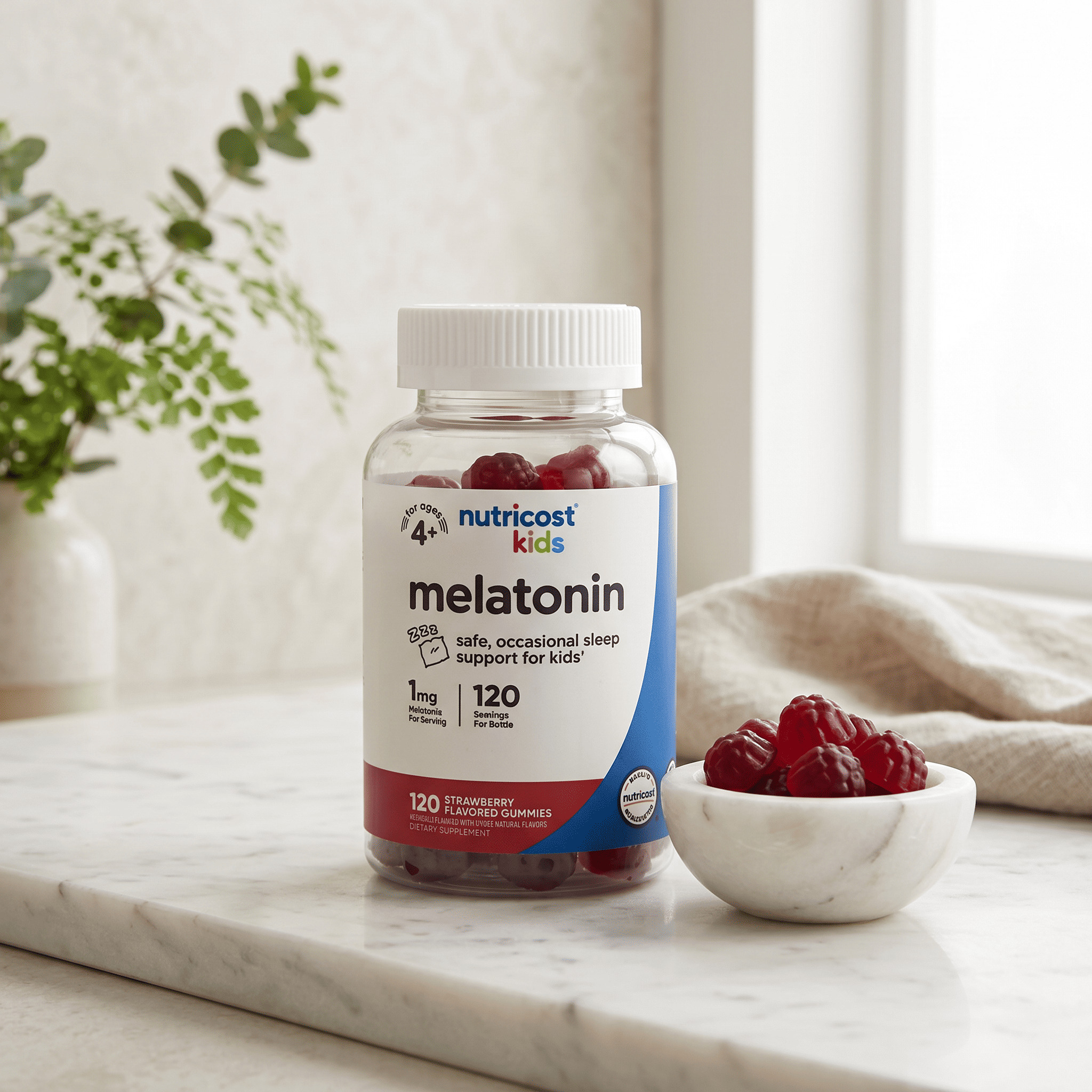 MELATONINA GOMITAS NIÑOS - NUTRICOST - 120 GOMITAS - 6